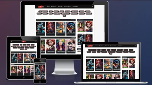 Faxflix Blogger Template