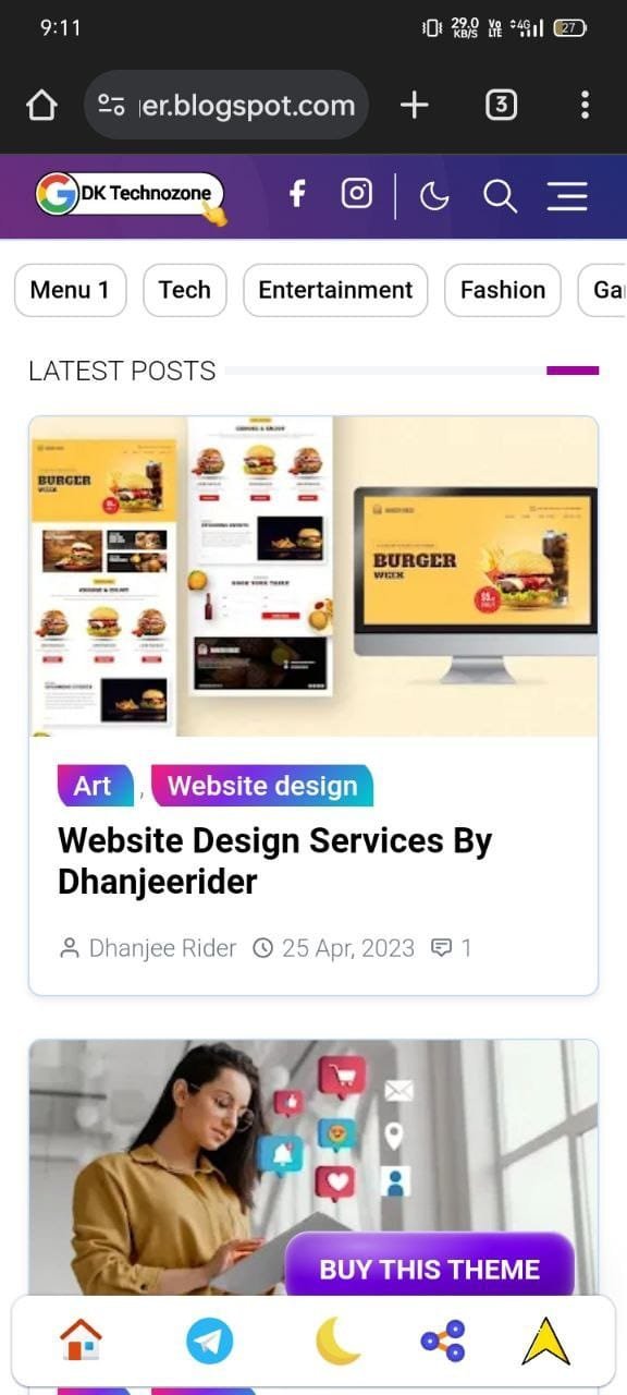 Jet theme Redesigned blogger template 2026 (new)