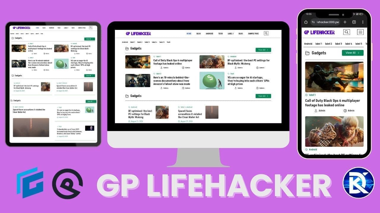 Gp Lifehacker wordpress theme