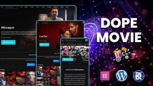 Dope Movie WordPress Theme