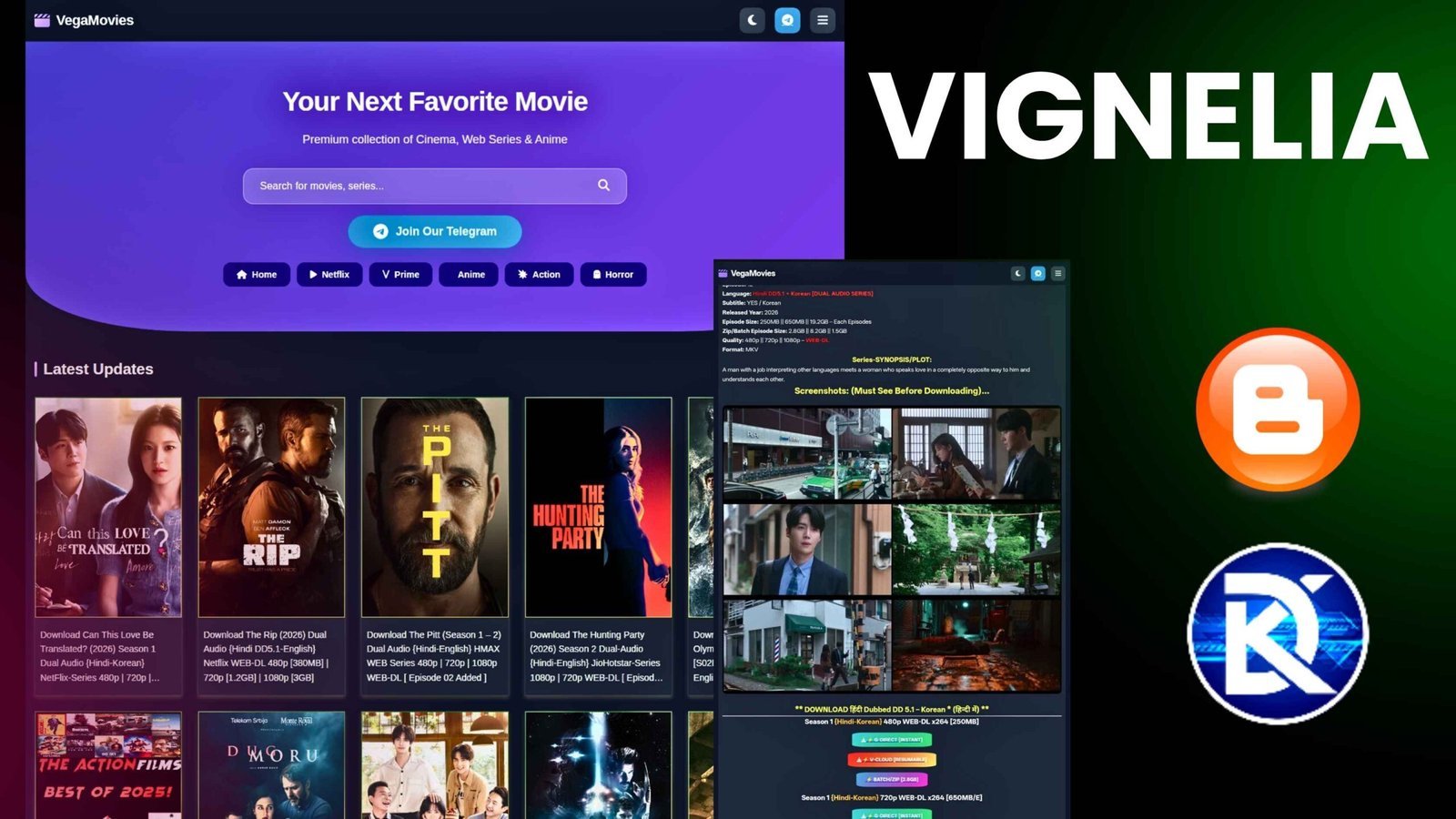 vignelia auto Scraper script 2 design