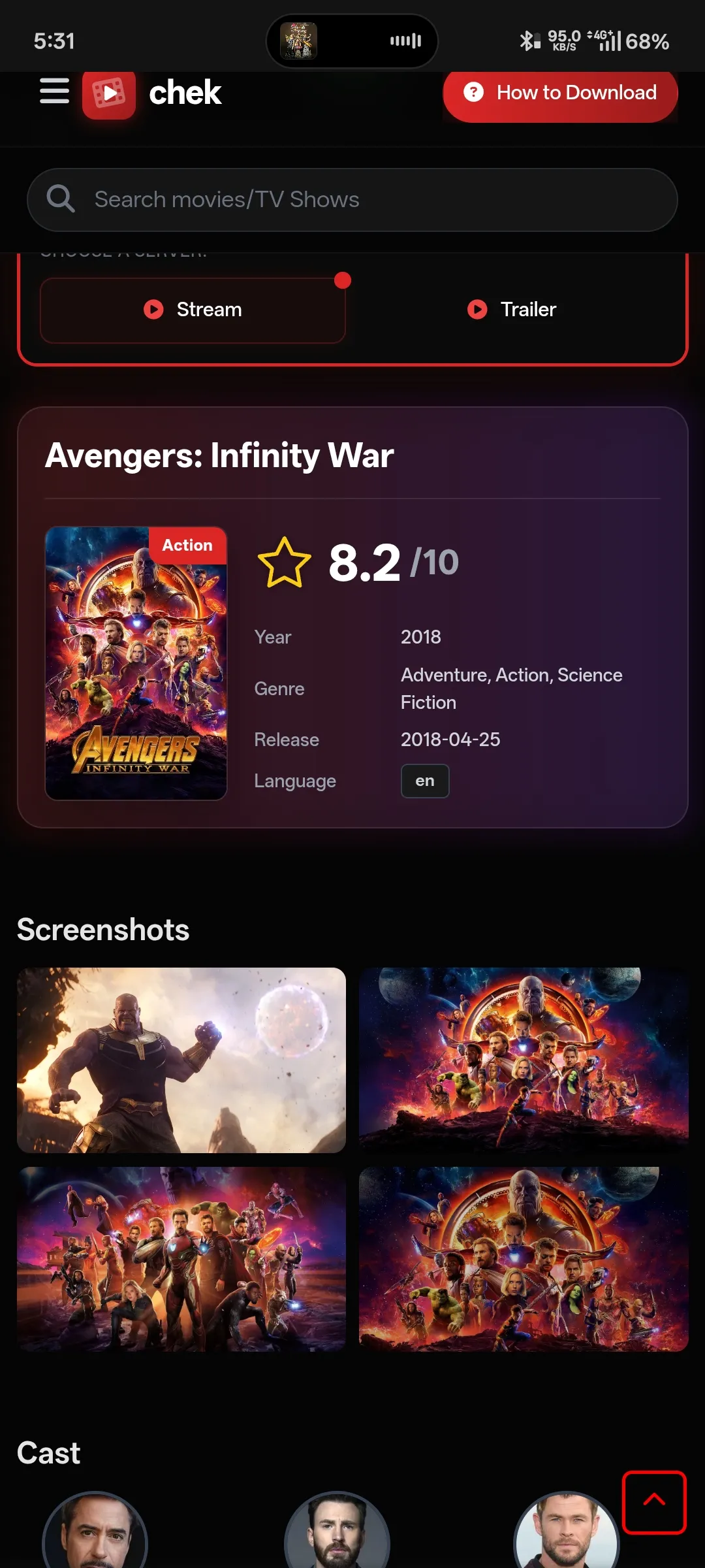 Dekh Le WP Theme – Modern Movie & TV Show WordPress Theme